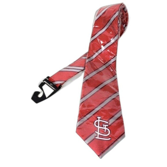 Men's St. Louis Cardinals Necktie New in Package Red & Stripes 56 X 4 in. - Picture 1 of 9
